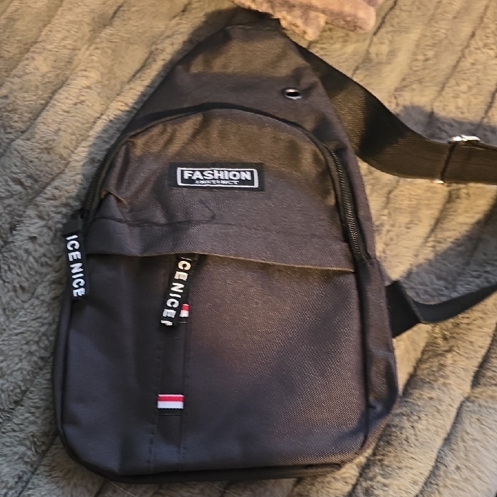 Black Eastpak Backpack with Multiple Compartments